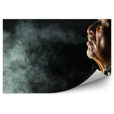 Fototapeta na stenu Amazonská džungľa indický dym čierne pozadie