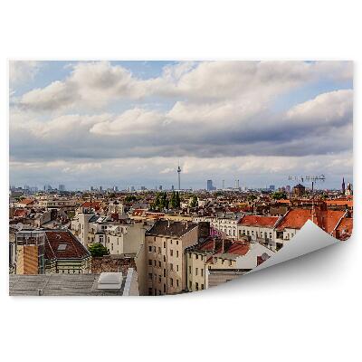 Fototapeta na stenu Panoráma mesta berlín obloha budovy mraky