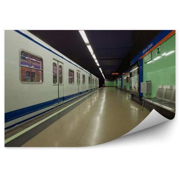 Fototapeta na stenu Madrid Metro Vlaková Stanica Doprava