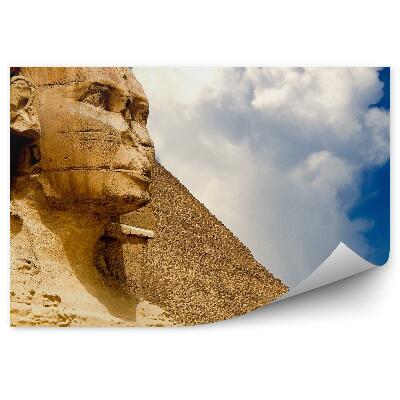 Fototapeta Bližnji pogled na glavo sfinge