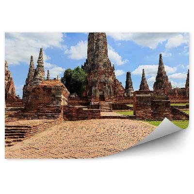 Fototapeta Staroveká Kultúra Chrám Tehlová Dlažba