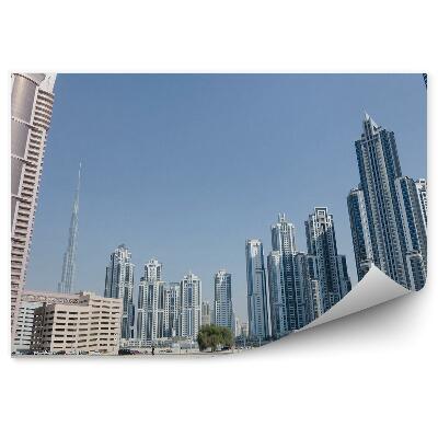 Fototapeta Poslovni zaliv Dubaj nebotičniki