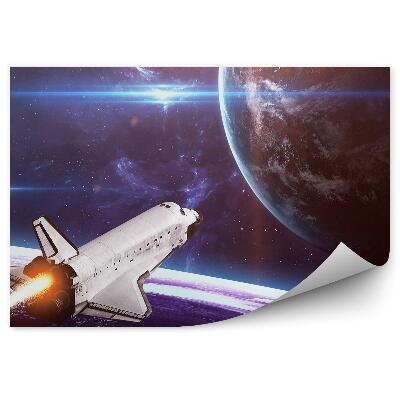 Fototapeta Raketa Vesmír Planéty Hviezdy Galaxia Obloha