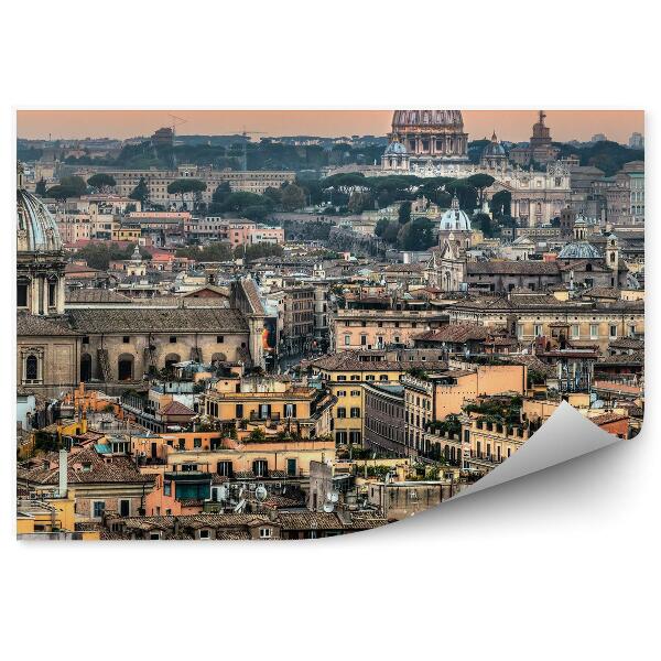Fototapeta na stenu Rím Panoráma Mesta Budovy Architektúra
