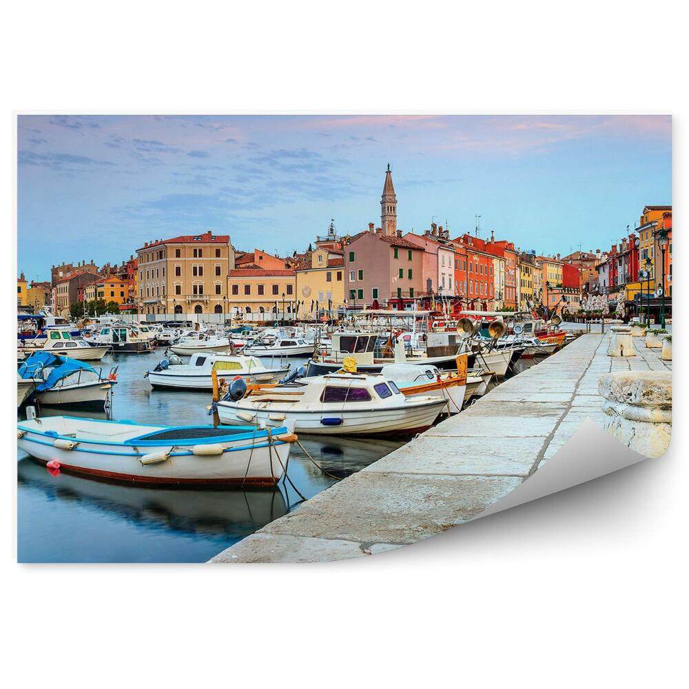 Fototapeta Lode lode rovijn staré farebné mesto