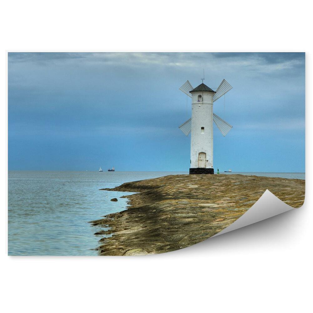 Fototapeta Vodný maják horizont