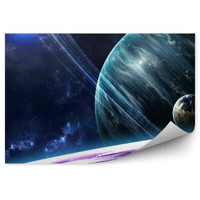 Fototapeta Planéty Hviezdy Obloha Slnko Pohľad Galaxia