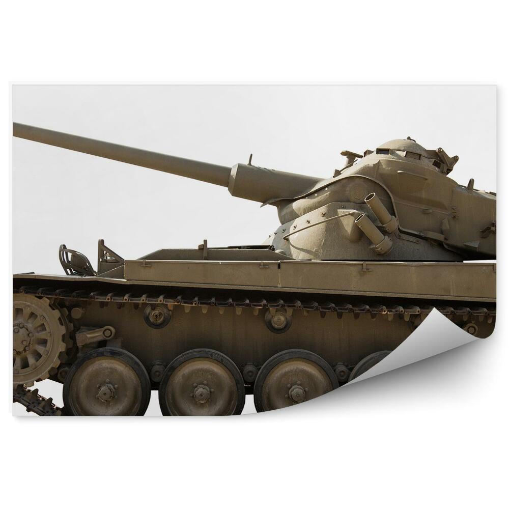 Fototapeta Tank na bielom pozadí