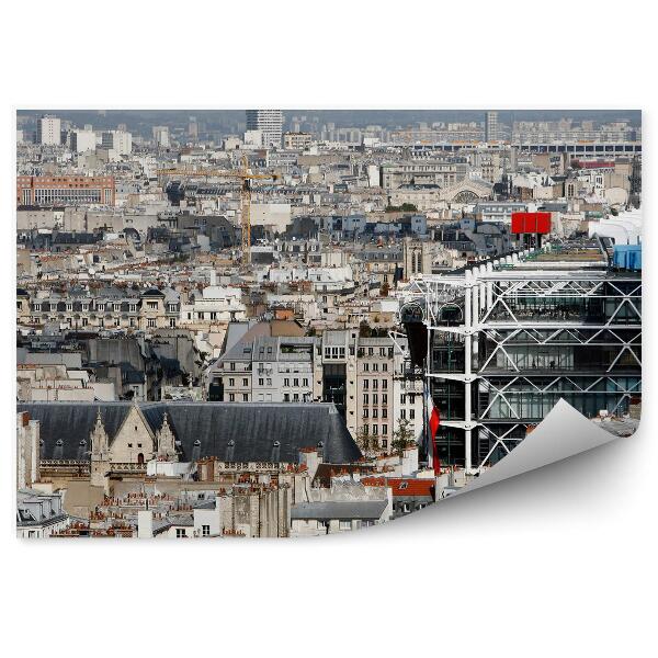 Fototapeta Budovy pohľad z vtáčej perspektívy Paríž