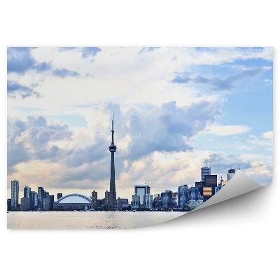 Fototapeta Modrá obloha voda mesto krajina