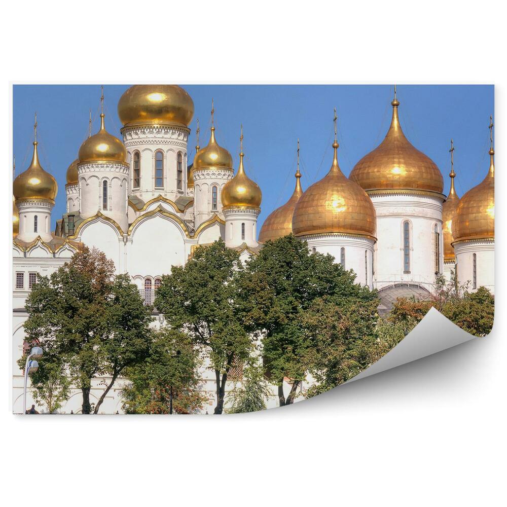 Fototapeta Komplex kostolov zlaté kupoly