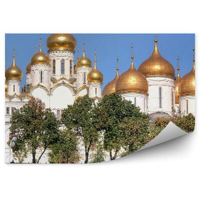 Fototapeta Komplex kostolov zlaté kupoly