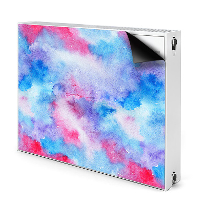 Dekoračný magnet na radiátor Akvarelový abstraktný farebný prechod