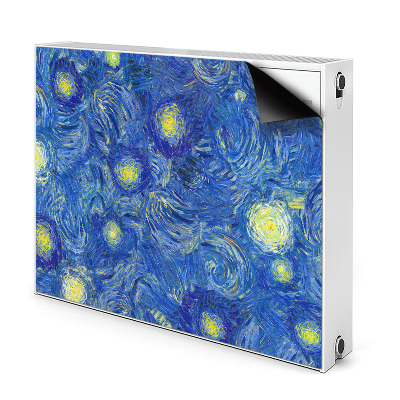 Dekoračný magnet na radiátor Hviezdna noc od Vincenta van Gogha
