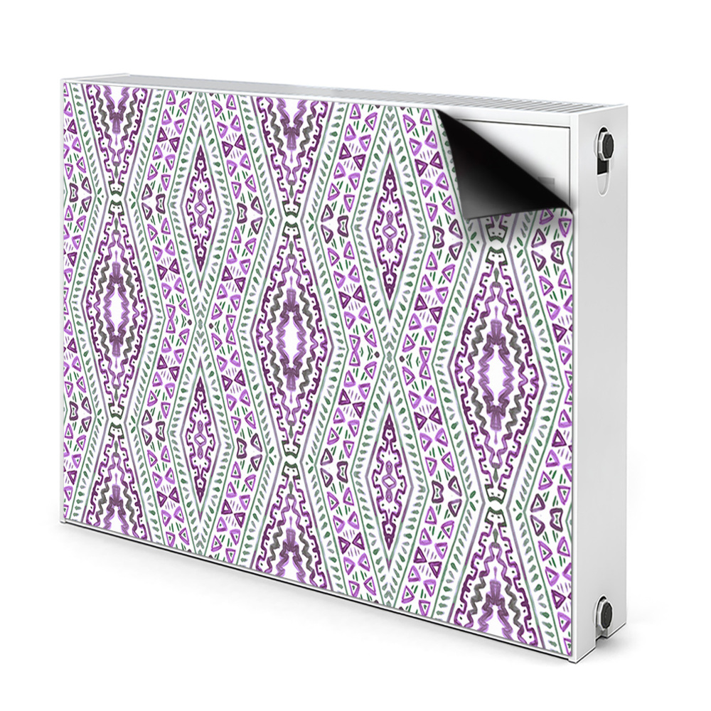 Dekoračný magnet na radiátor Geometrický etnický diamantový vzor