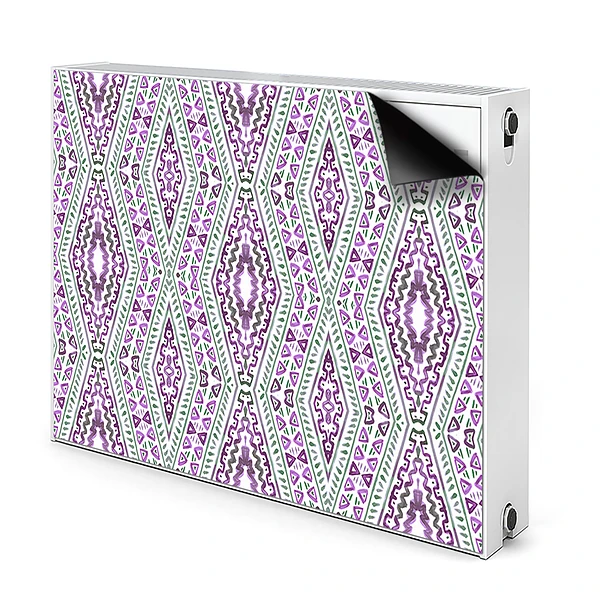 Dekoračný magnet na radiátor Geometrický etnický diamantový vzor