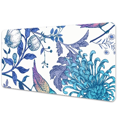 Podložka na stôl Vtáky a kvitnúci strom