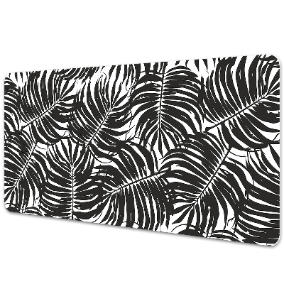 Veľká podložka na stôl Čierne tenké listy