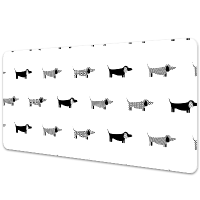 Veľká podložka na stôl Jazvečíky