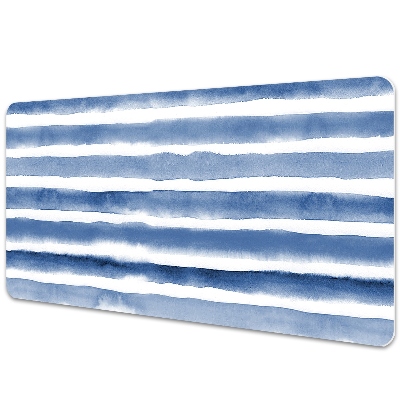 Veľká podložka na stôl Pruhy maľované akvarelom