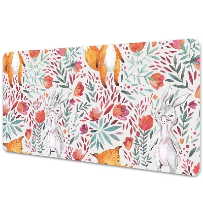 Veľká podložka na stôl Farebné zvieratá