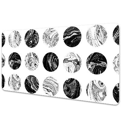 Veľká podložka na stôl Čiernobiele mesiace