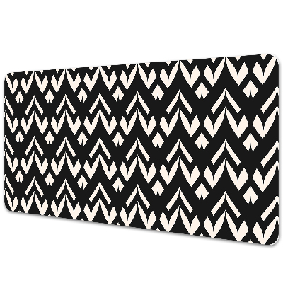 Veľká podložka na stôl Škandinávsky čiernobiely motív