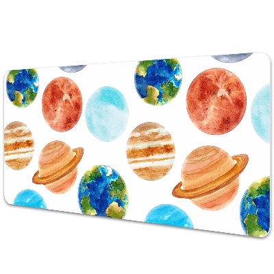 Podložka na písací stôl Farebná galaxia