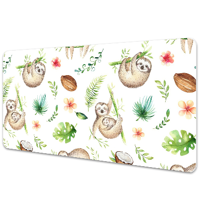 Podložka na písací stôl Zábavné leňochody