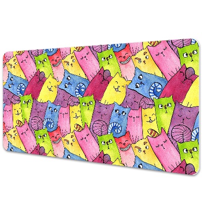 Podložka na písací stôl Veselé mačky