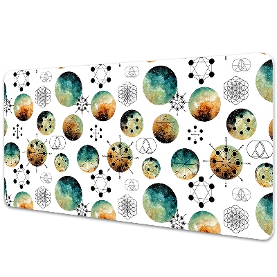 Veľká podložka na stôl Galaxia vo vesmíre