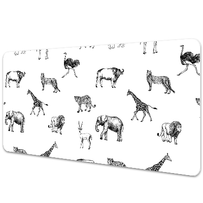 Podložka na stôl Africké zvieratá