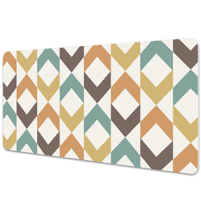 Veľká podložka na stôl Geometrické retro tvary