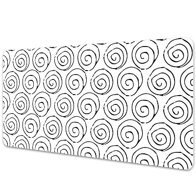 Veľká podložka na stôl Geometrické šnečie ulity