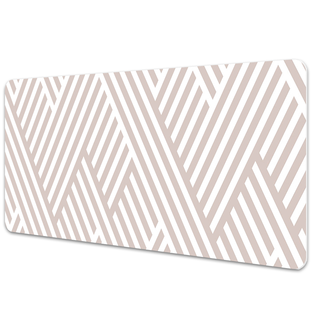 Podložka na písací stôl Geometrické diagonálne pruhy