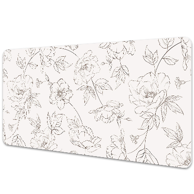 Podložka na písací stôl Náčrt rastlín