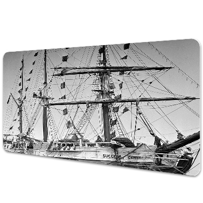 Veľká podložka na stôl Loď vo vintage štýle