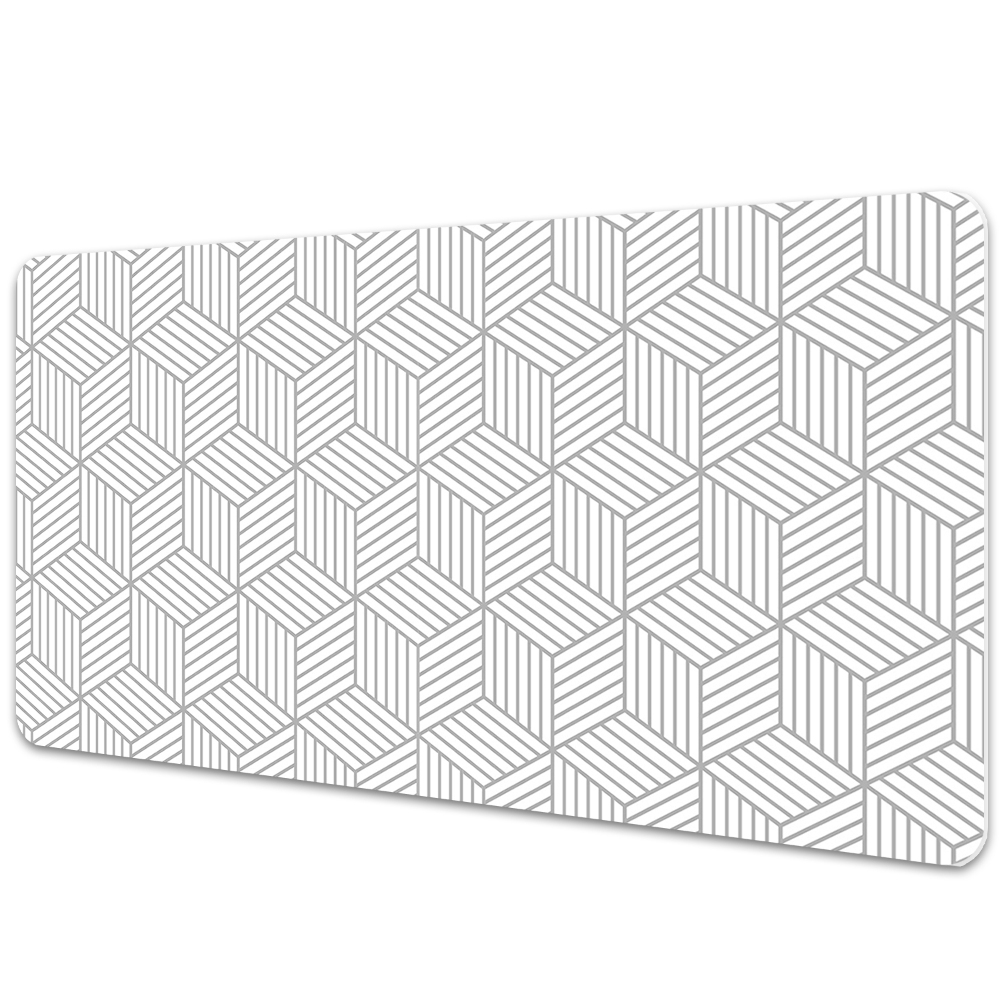 Podložka na písací stôl Geometrický 3D vzor kocky