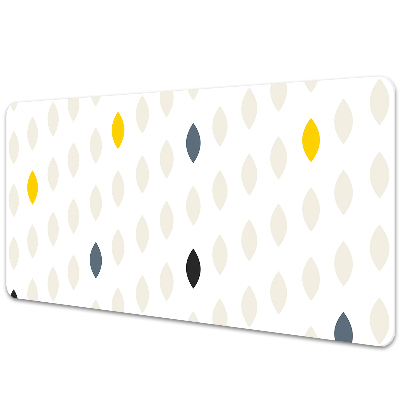 Veľká podložka na stôl Geometrické citróny