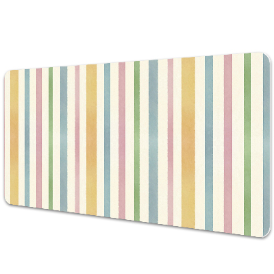 Veľká podložka na stôl Geometrické farebné línie