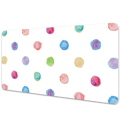 Podložka na stôl Farebné geometrické bodky