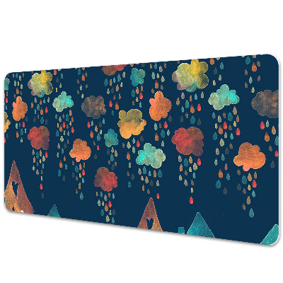 Podložka na stôl Farebné domy