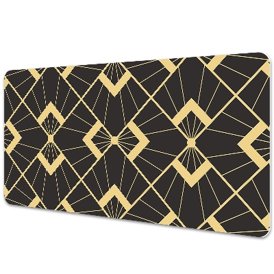 Podložka na písací stôl Art Deco geometrický vzor.