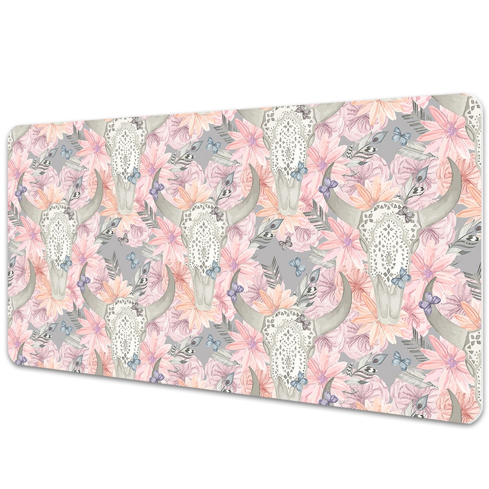 Podložka na písací stôl Vintage býčie lebky