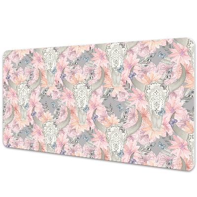 Podložka na písací stôl Vintage býčie lebky