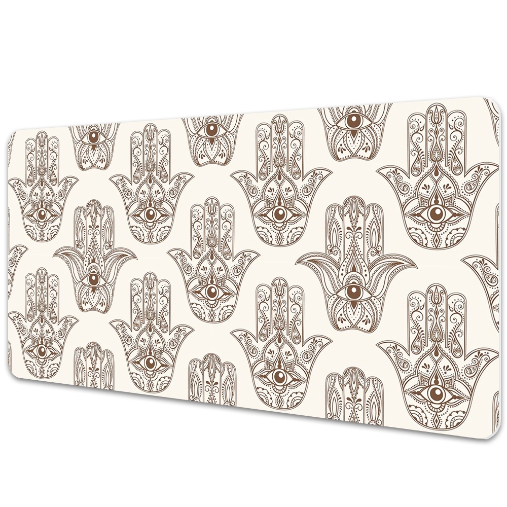 Veľká podložka na stôl Hnedý vintage symbol