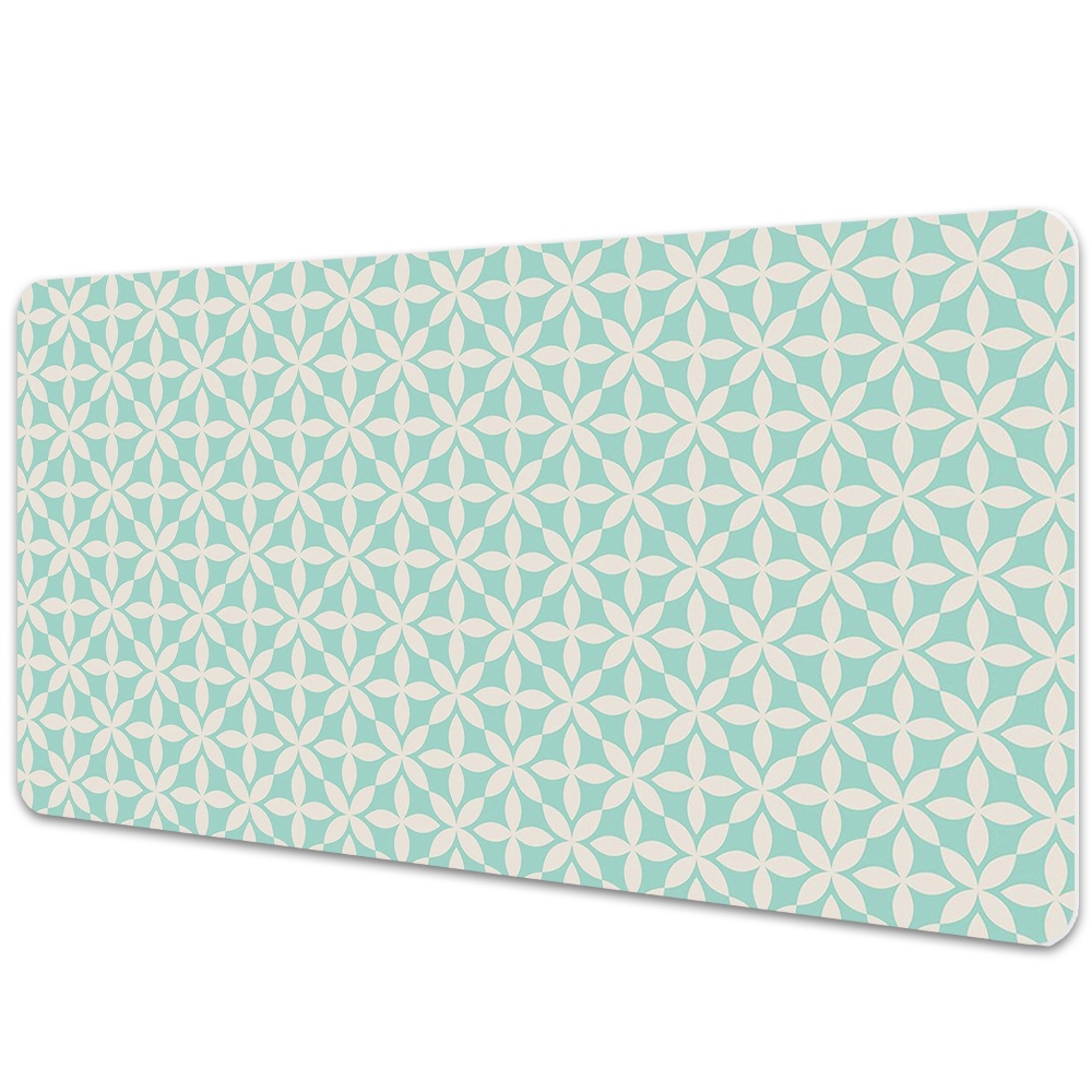 Veľká podložka na stôl Modro-biely vintage vzor