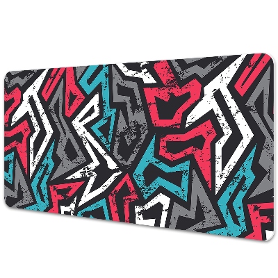 Veľká podložka na stôl Farebné graffiti