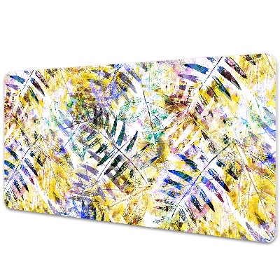 Podložka na písací stôl Farebné listy papradia