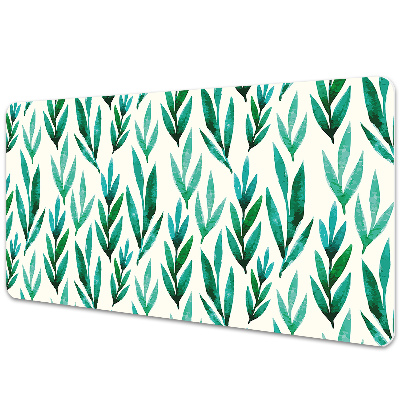 Podložka na písací stôl Zelené listy